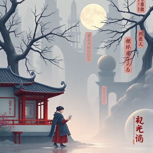 老茶肆室内全景