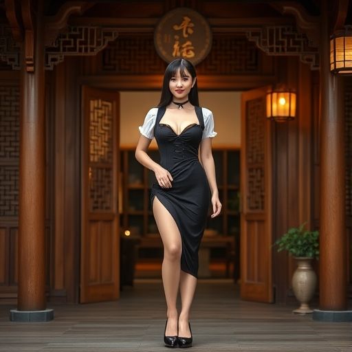 茶肆入口充满仪式感