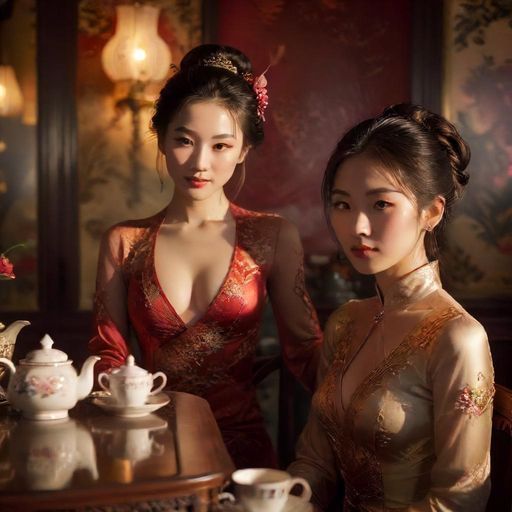 高端嫩茶场所的优雅环境