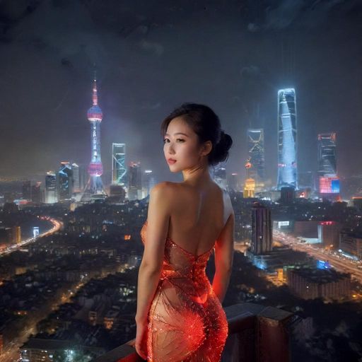 北京城市夜景
