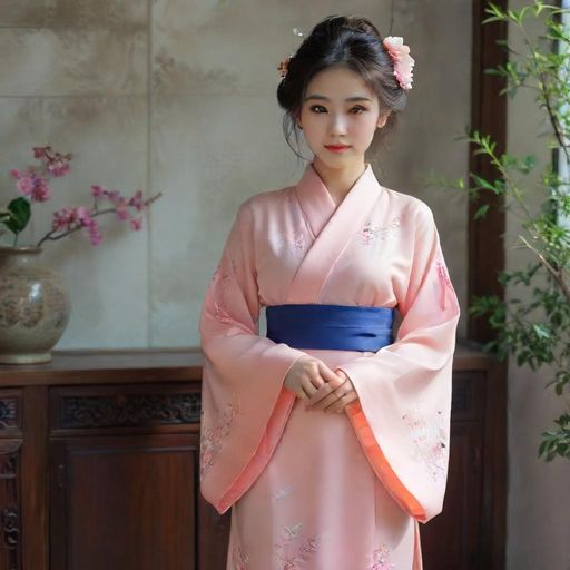 茶室服务员热情服务的瞬间