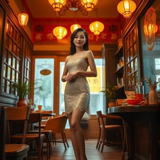 传统茶肆的温馨氛围