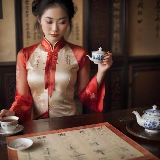 清晰菜单展现茶肆诚意