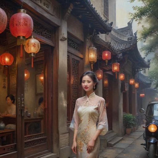 广州茶肆外观