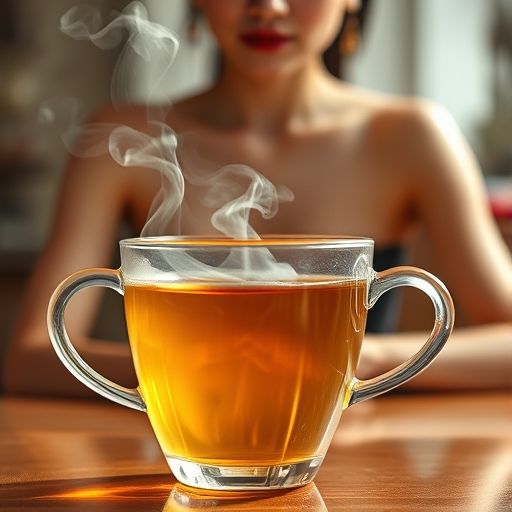 晶莹剔透的茶汤