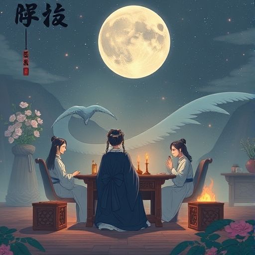 高端会所的中式茶室