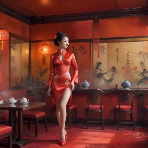 高端嫩茶的文化活动氛围