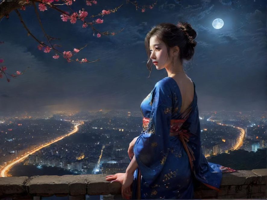 广东夜场会所夜景氛围图