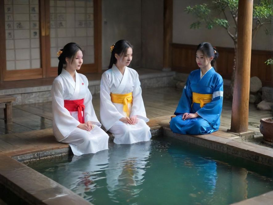 室内水疗会所的舒适休息区