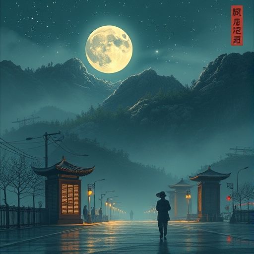 花射区夜场派对现场