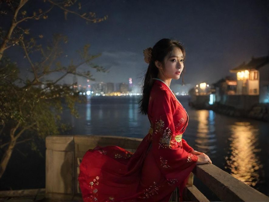 广州海珠区夜景