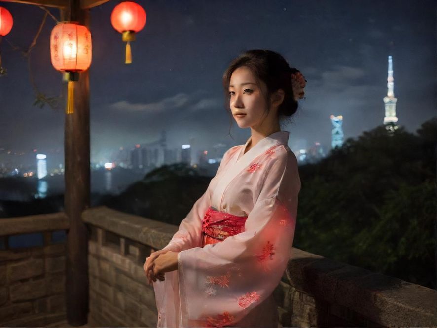 深圳高端桑拿会所休息区，奢华现代风格，俯瞰城市夜景