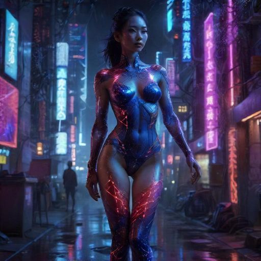 描绘复杂的网络信息流，象征楼凤验证过程中的信息搜集和分析