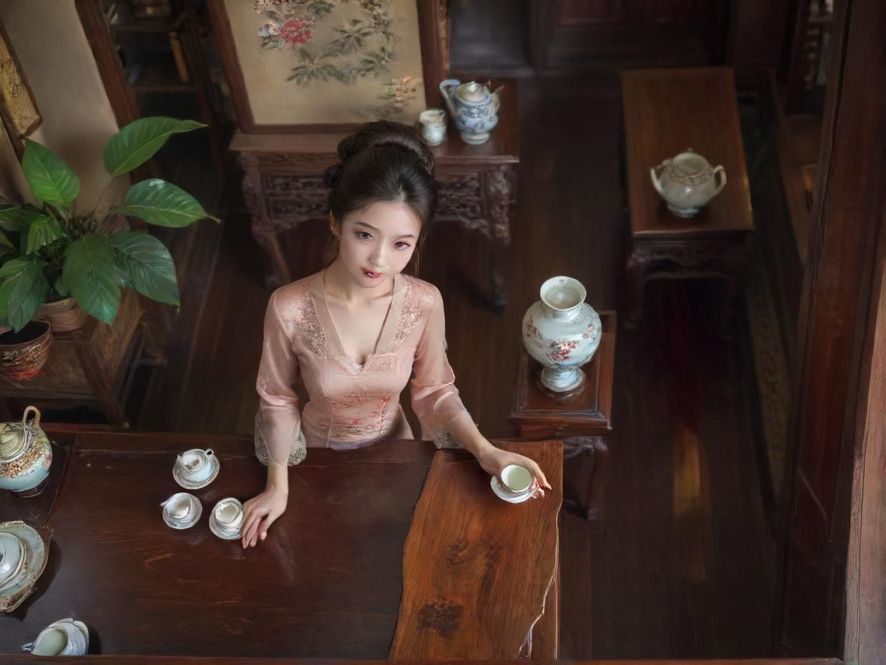 温州高端茶室环境展示