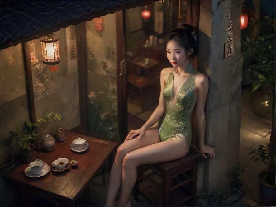广州低调茶社的舒适环境