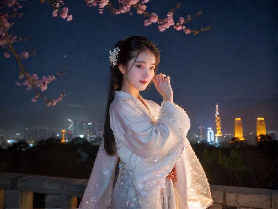 广佛夜场灯光夜景