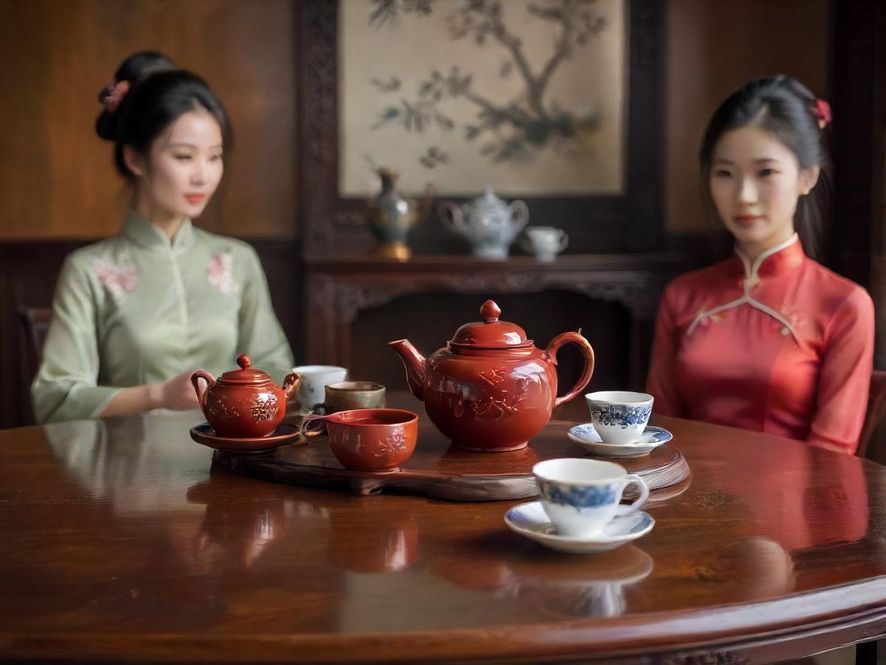 精致的茶具