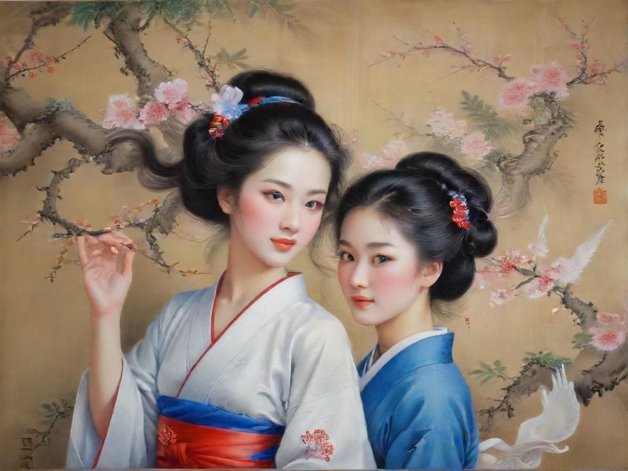 一个抽象的网络社区概念图