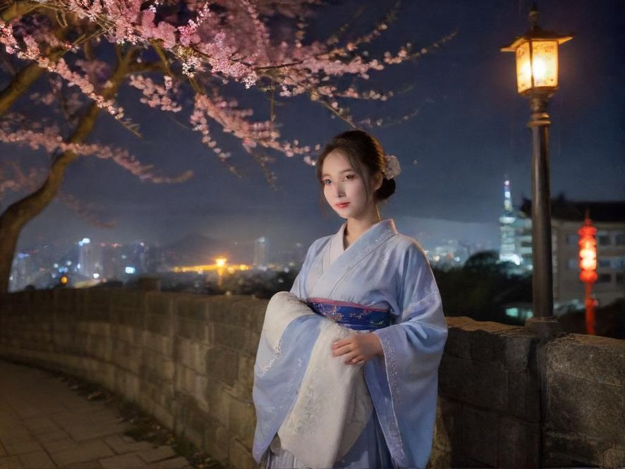 深圳夜场会所夜景外观展示