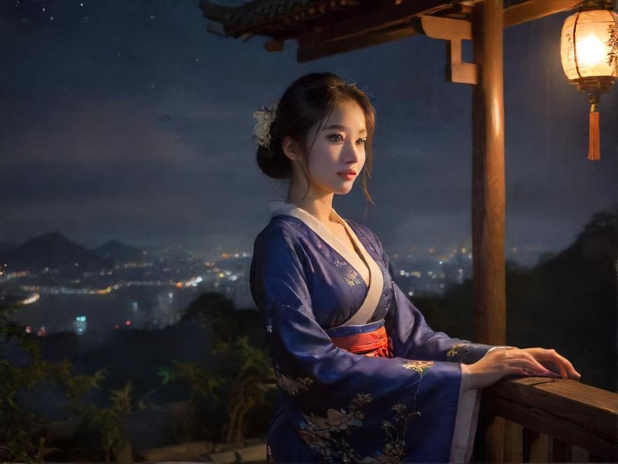 高端夜场会所内部奢华场景