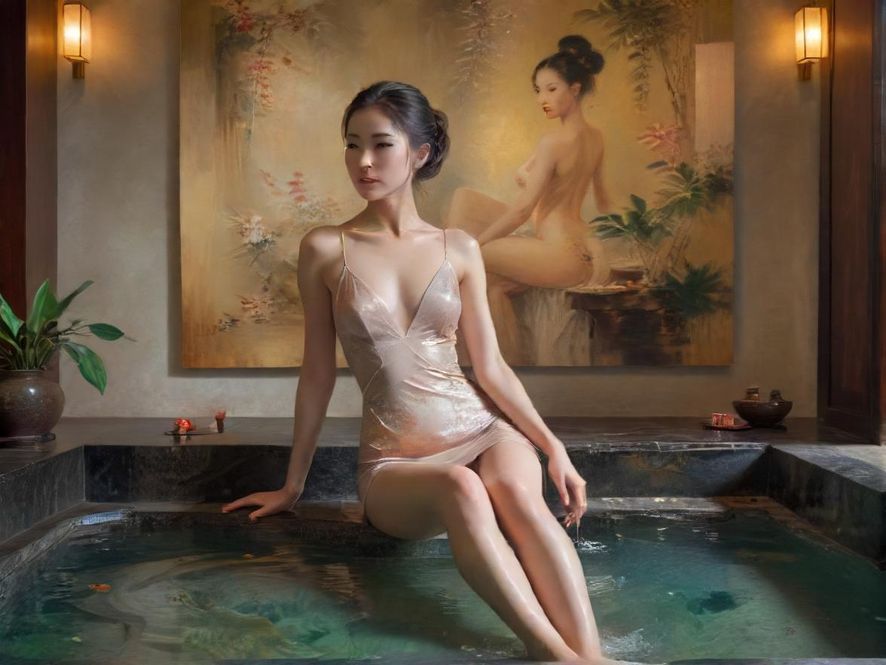广州高端水疗会所内部景象