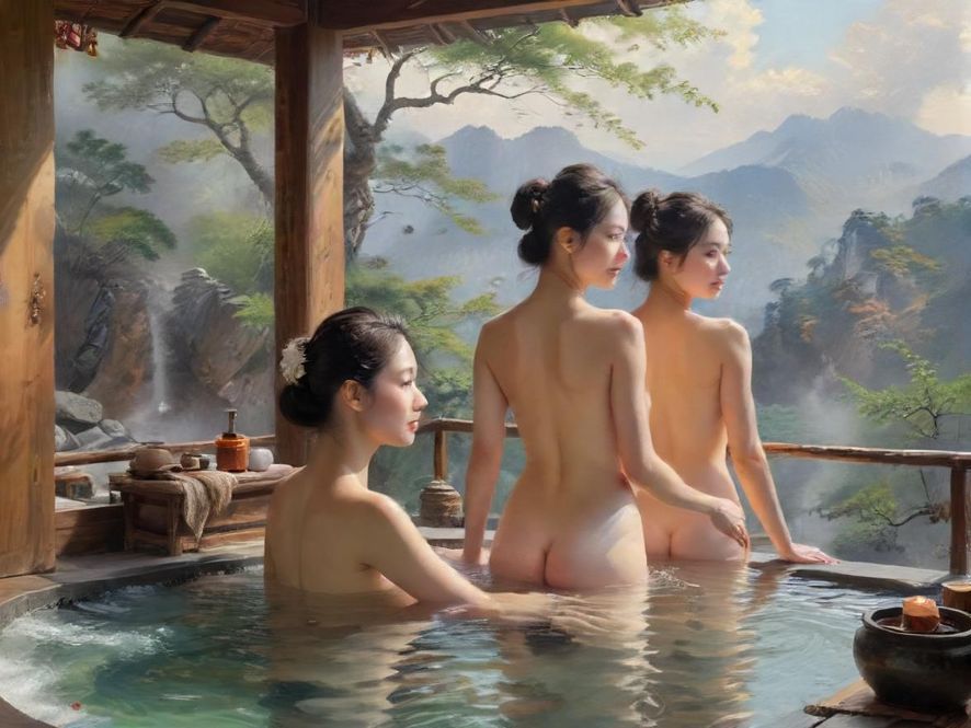 中山会所SPA房间精油按摩温馨场景