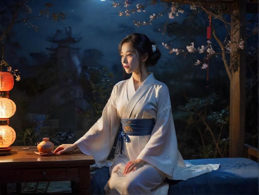 高端桑拿会所大厅宽敞夜色氛围