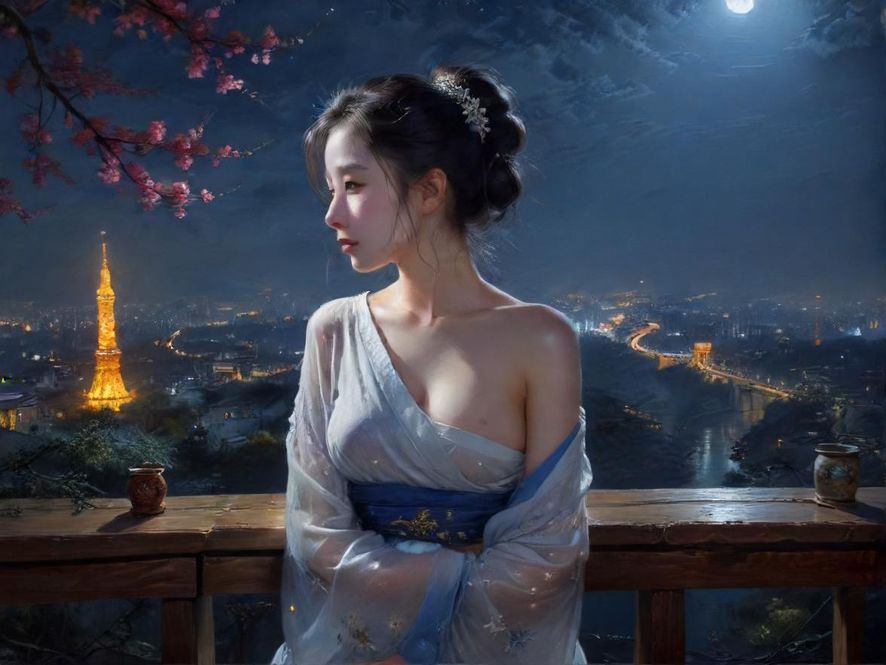 夜场会所里的暧昧灯光