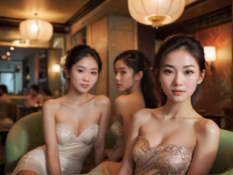 天河一处充满小资情调的休闲空间，人物在雅座上品味咖啡，暖色调营造温馨氛围。