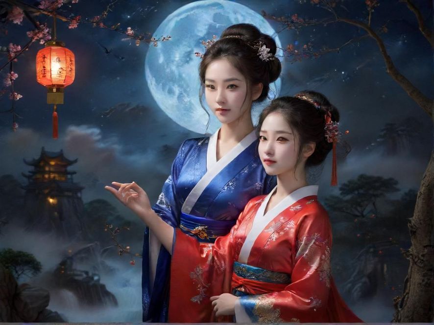 天河夜场会所大厅浪漫氛围