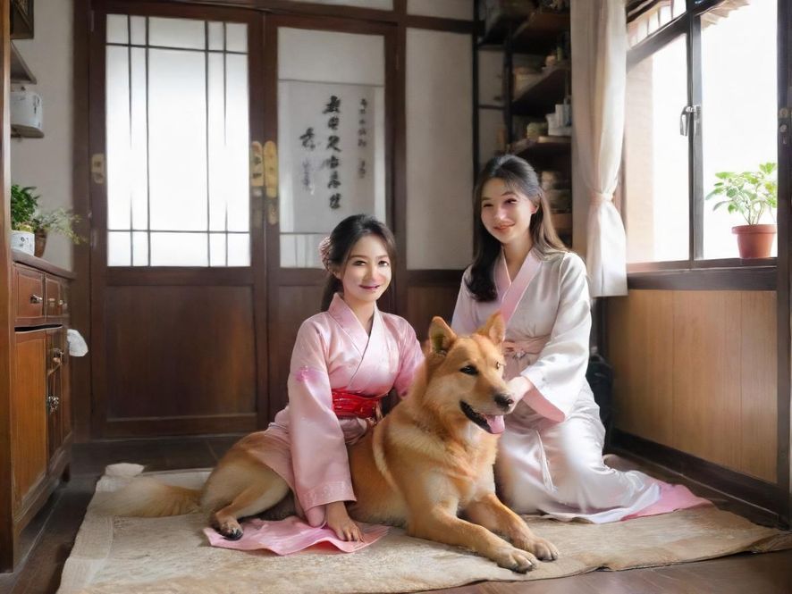 广州犬马之家休息区温馨氛围