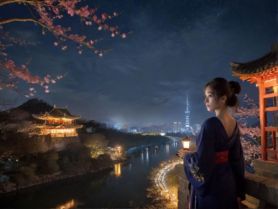 增城新塘夜场会所夜景氛围图