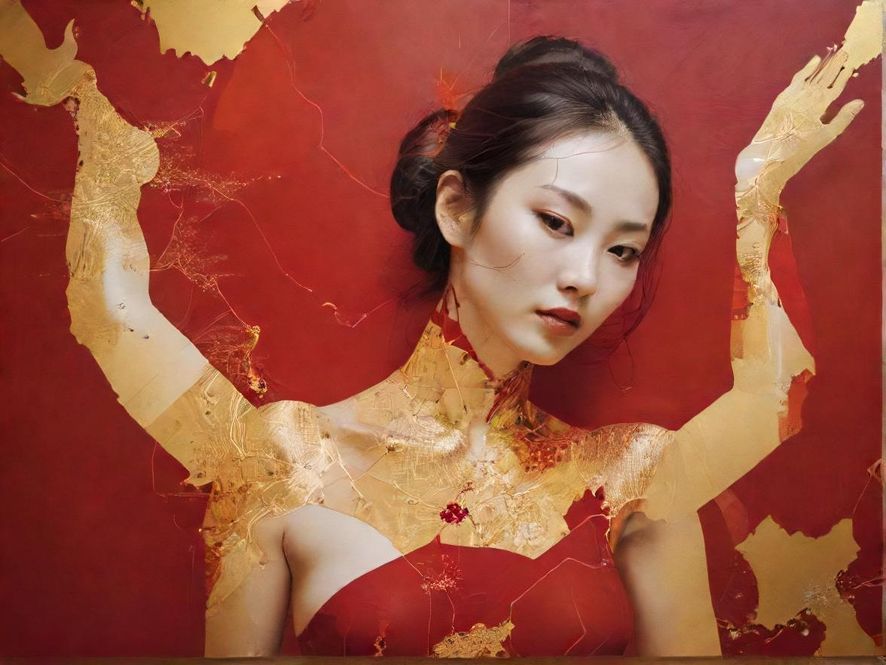 广州地图上标注着各种娱乐场所的抽象概念图