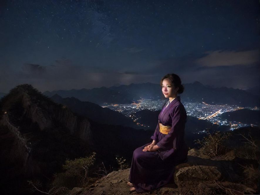 深圳南山高端桑拿会所夜景