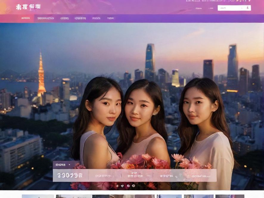 百花丛导航首页界面