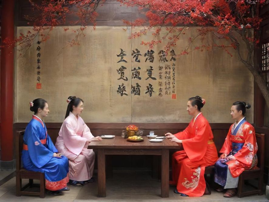 高端私密会所内部场景