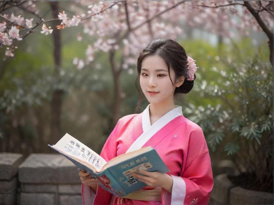 一群都市女性在绿植环绕的休闲空间内轻松交流,享受美好时光。