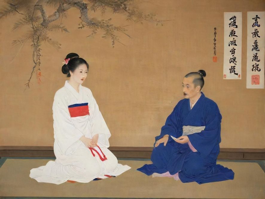 一个年轻人坐在电脑前，表情焦急，屏幕上显示着搜索结果，背景是凌乱的桌面