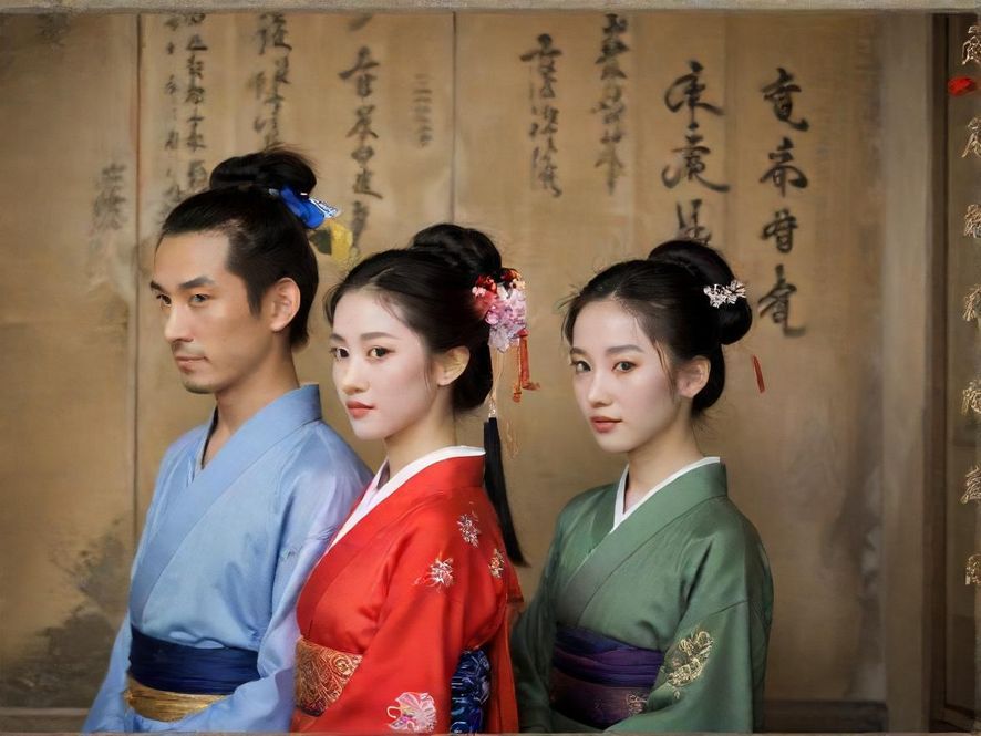 一群年轻人在轻松愉快的氛围中交流